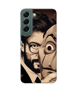 Money Heist Professor Art Samsung S22 Plus Back Cover