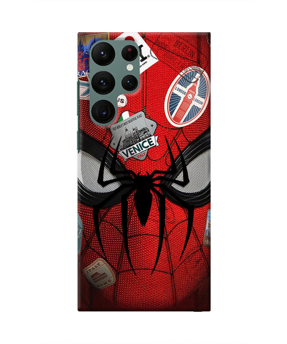 Spiderman Far from Home Samsung S22 Ultra Real 4D Back Cover