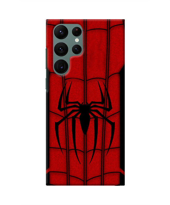 Spiderman Costume Samsung S22 Ultra Real 4D Back Cover