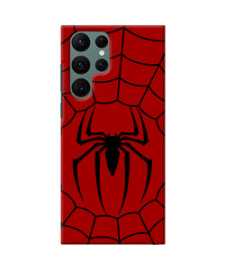 Spiderman Web Samsung S22 Ultra Real 4D Back Cover