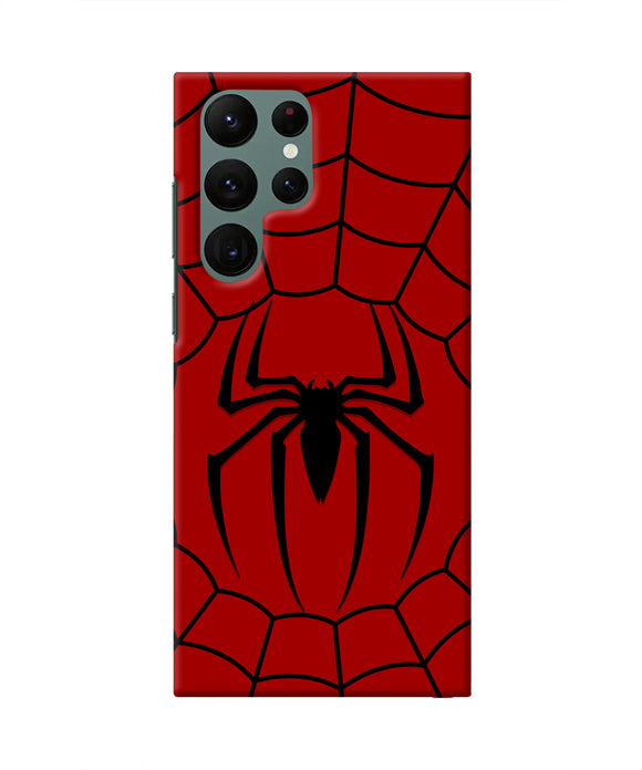 Spiderman Web Samsung S22 Ultra Real 4D Back Cover