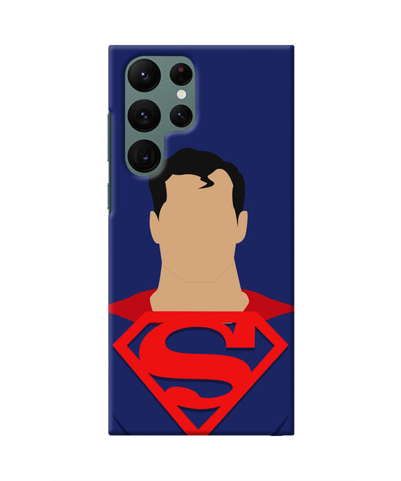 Superman Cape Samsung S22 Ultra Real 4D Back Cover
