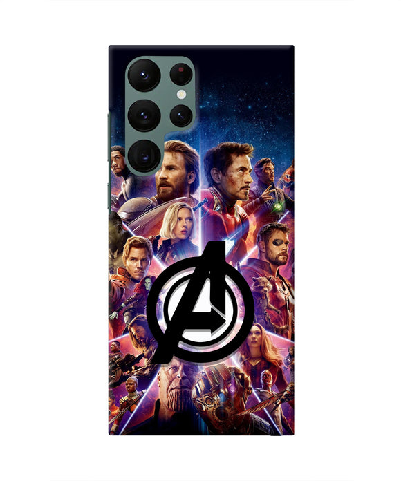 Avengers Superheroes Samsung S22 Ultra Real 4D Back Cover