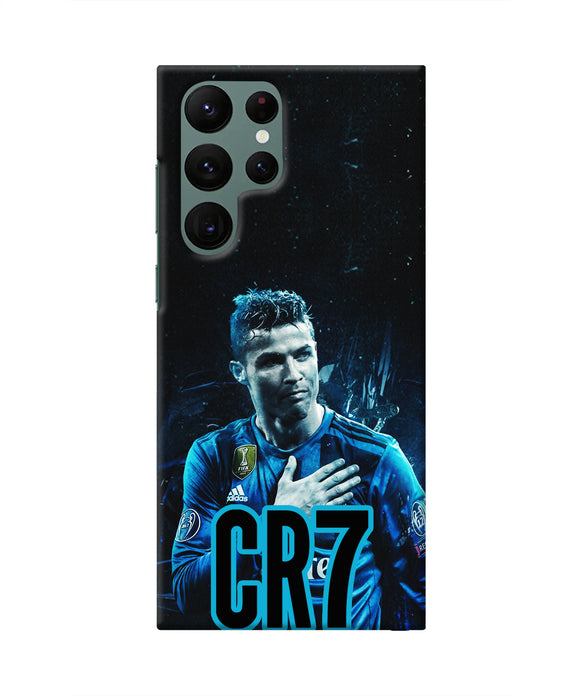 Christiano Ronaldo Samsung S22 Ultra Real 4D Back Cover