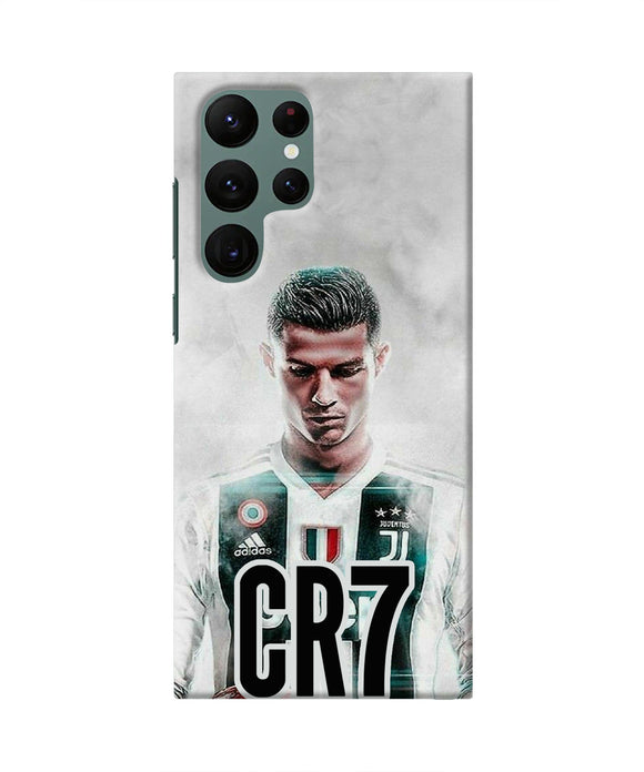 Christiano Football Samsung S22 Ultra Real 4D Back Cover