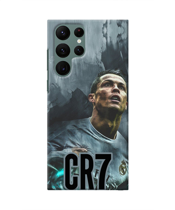 Christiano Ronaldo Samsung S22 Ultra Real 4D Back Cover