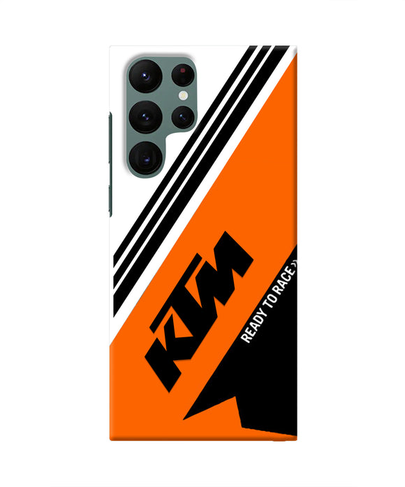 KTM Abstract Samsung S22 Ultra Real 4D Back Cover