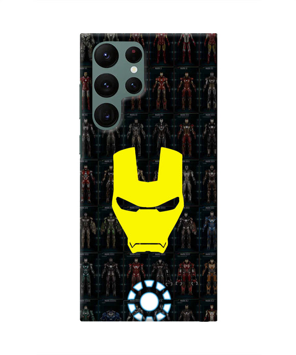 Iron Man Suit Samsung S22 Ultra Real 4D Back Cover