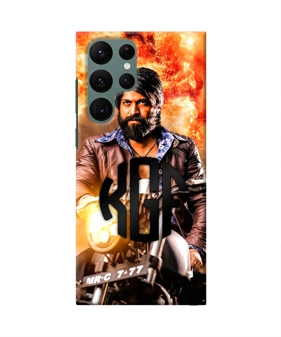 Rocky Bhai on Bike Samsung S22 Ultra Real 4D Back Cover