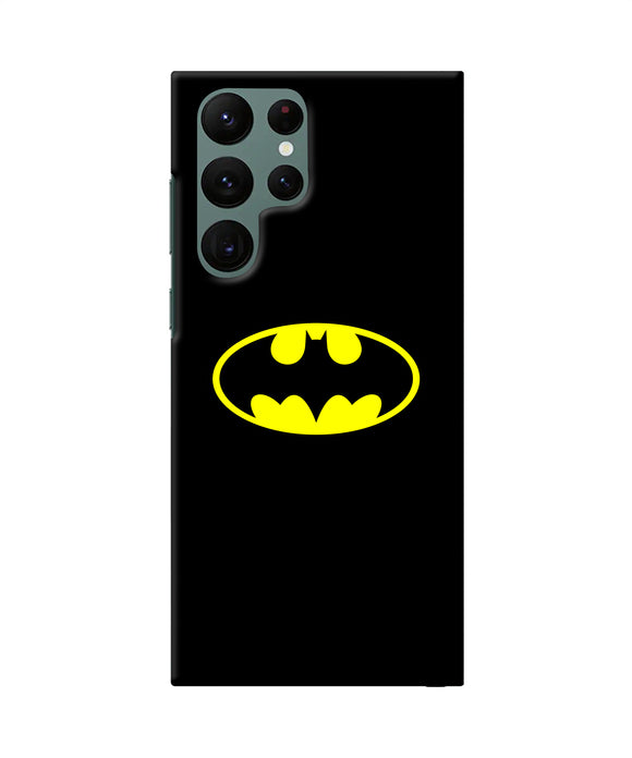 Batman last knight print black Samsung S22 Ultra Back Cover