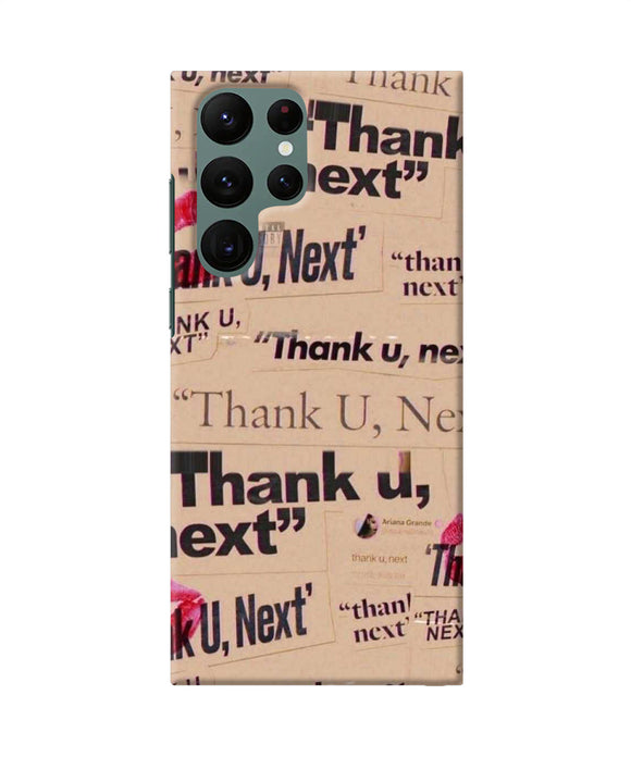 Thank you next Samsung S22 Ultra Back Cover
