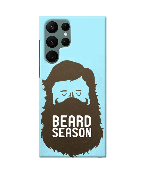 Beard season Samsung S22 Ultra Back Cover