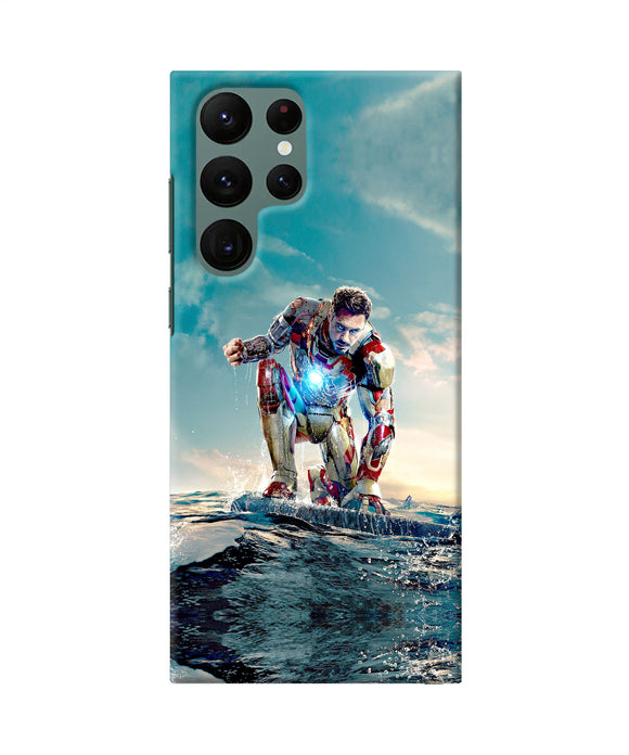 Ironman sea side Samsung S22 Ultra Back Cover