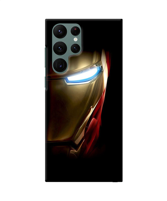 Ironman half face Samsung S22 Ultra Back Cover