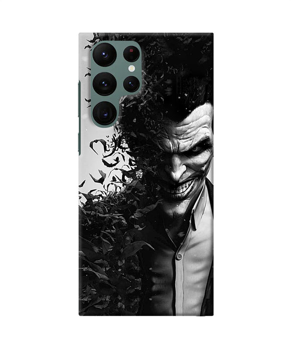 Joker dark knight smile Samsung S22 Ultra Back Cover