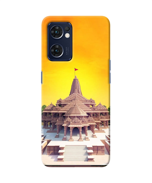 Ram Mandir Ayodhya Oppo Reno7 5G Back Cover