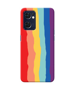 Rainbow Oppo Reno7 5G Back Cover