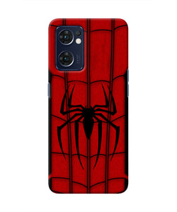 Spiderman Costume Oppo Reno7 5G Real 4D Back Cover