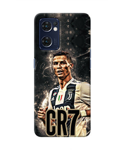 CR7 Dark Oppo Reno7 5G Real 4D Back Cover