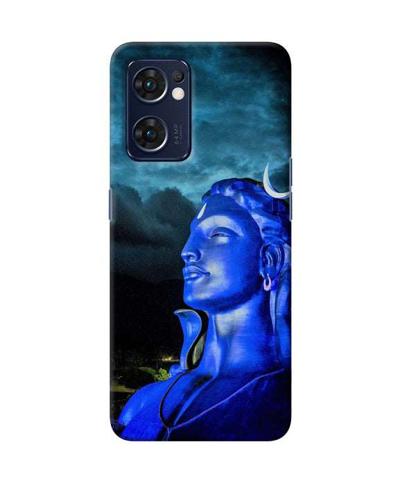 Adiyogi Blue Oppo Reno7 5G Back Cover