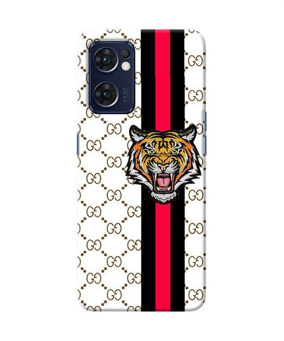 Gucci Tiger Oppo Reno7 5G Back Cover