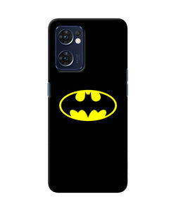 Batman last knight print black Oppo Reno7 5G Back Cover