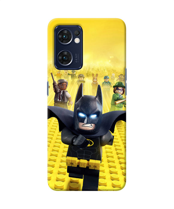 Mini batman game Oppo Reno7 5G Back Cover