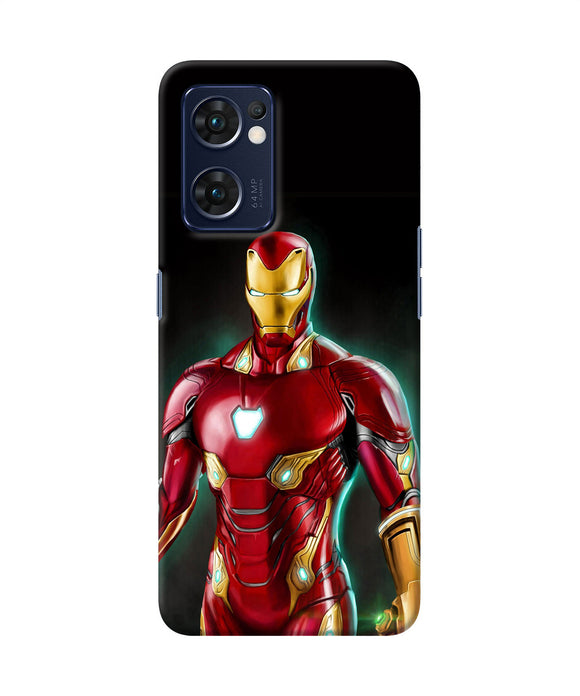 Ironman suit Oppo Reno7 5G Back Cover