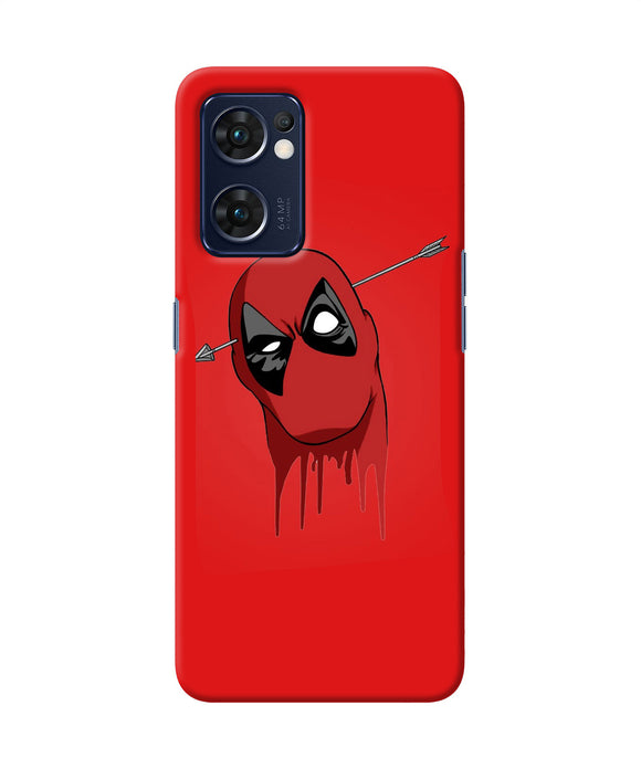 Funny deadpool Oppo Reno7 5G Back Cover