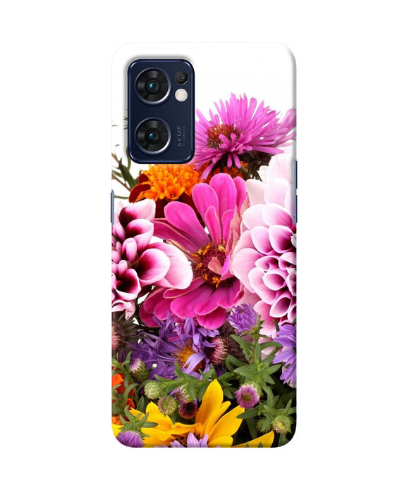 Natural flowers Oppo Reno7 5G Back Cover