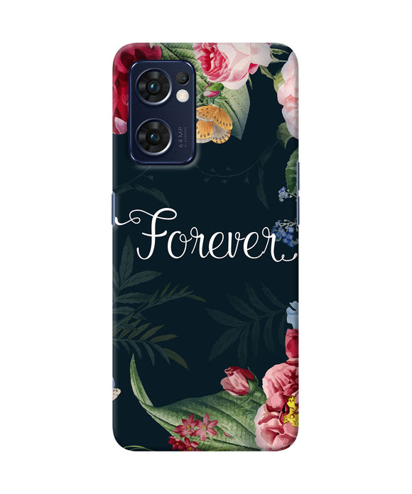Forever flower Oppo Reno7 5G Back Cover