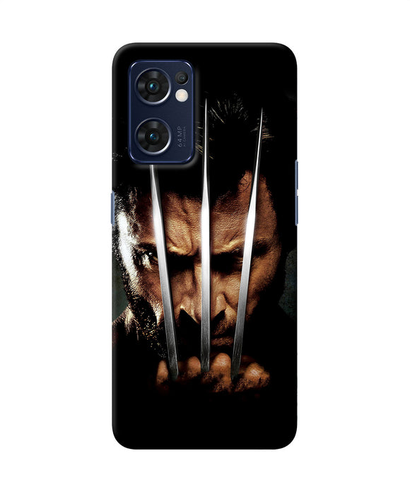 Wolverine poster Oppo Reno7 5G Back Cover