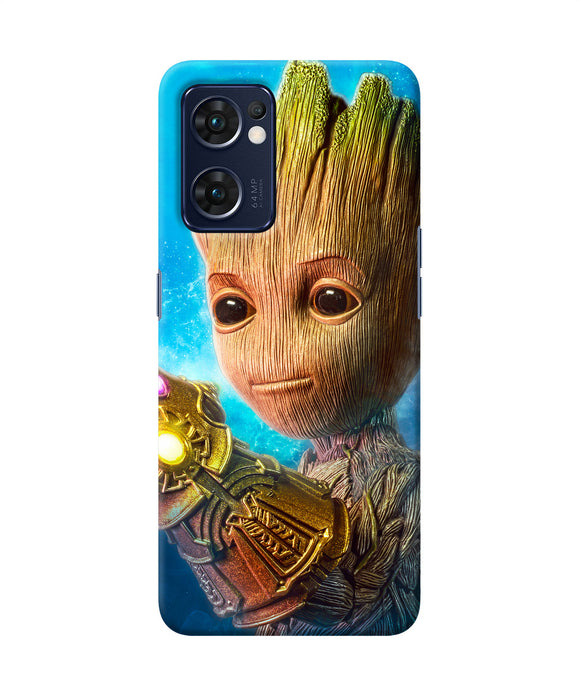 Groot vs thanos Oppo Reno7 5G Back Cover