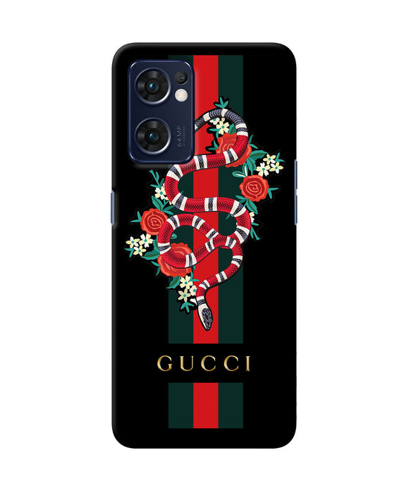 Gucci poster Oppo Reno7 5G Back Cover