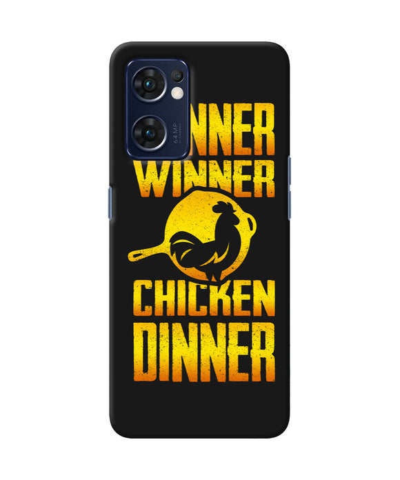 Pubg chicken dinner Oppo Reno7 5G Back Cover