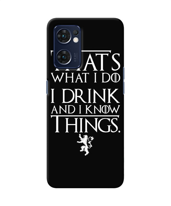 GOT quote Oppo Reno7 5G Back Cover