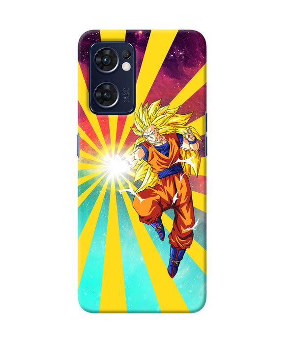 Goku super saiyan Oppo Reno7 5G Back Cover
