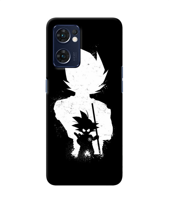 Goku night little character Oppo Reno7 5G Back Cover