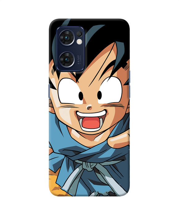 Goku z character Oppo Reno7 5G Back Cover
