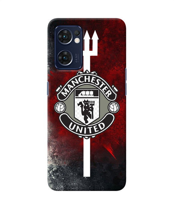Manchester united Oppo Reno7 5G Back Cover
