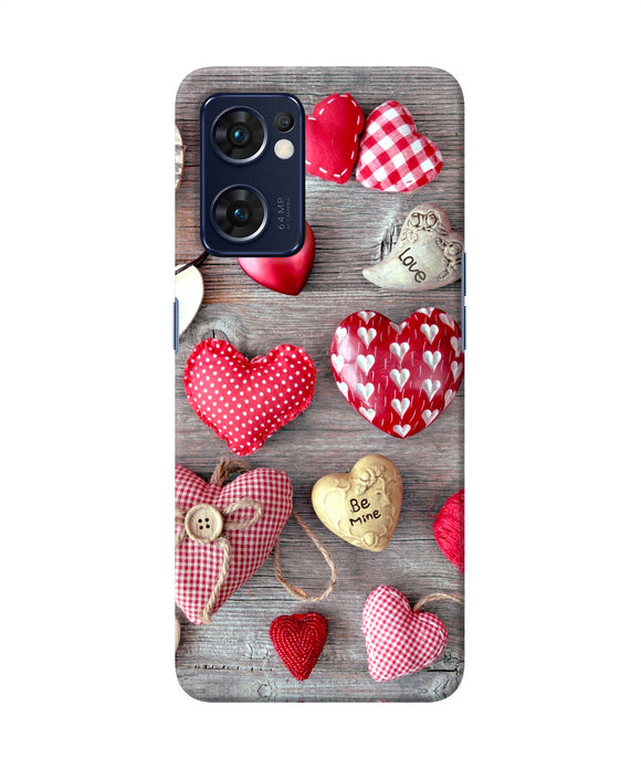 Heart gifts Oppo Reno7 5G Back Cover