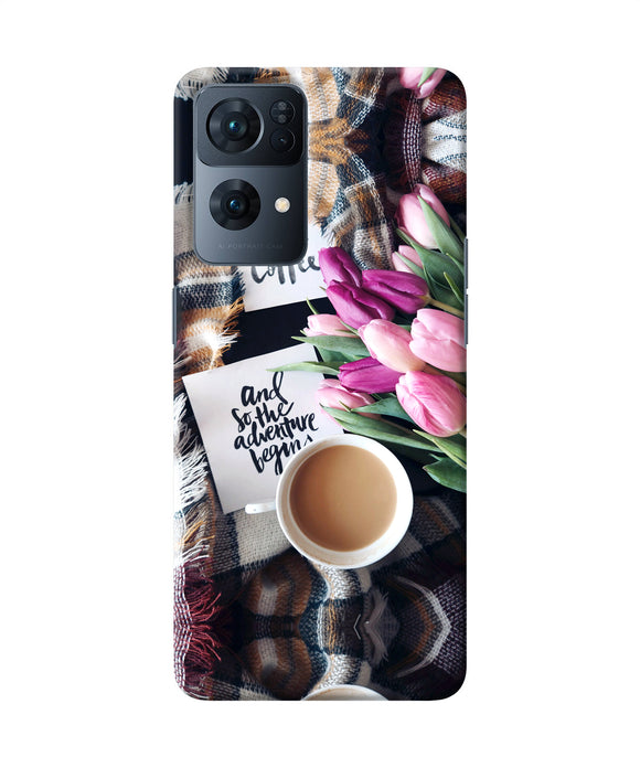 Love Coffee Quotes Oppo Reno7 Pro 5G Back Cover