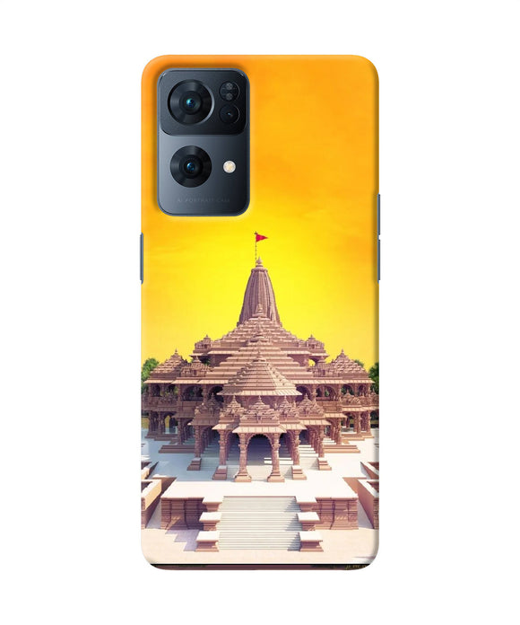 Ram Mandir Ayodhya Oppo Reno7 Pro 5G Back Cover