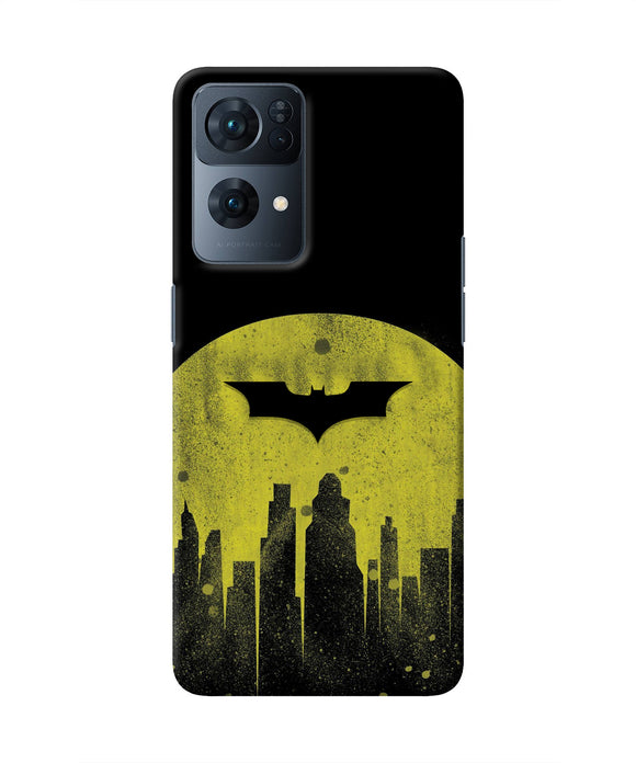 Batman Sunset Oppo Reno7 Pro 5G Real 4D Back Cover