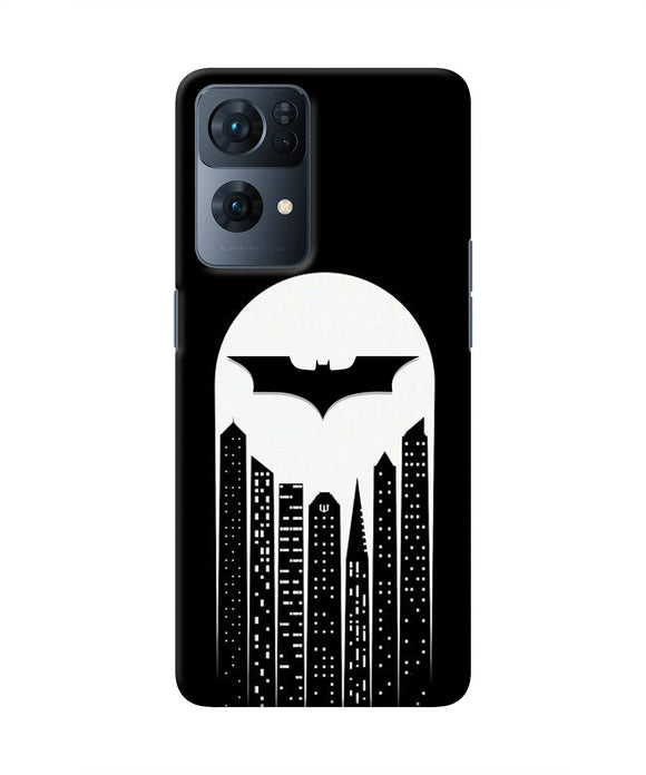Batman Gotham City Oppo Reno7 Pro 5G Real 4D Back Cover