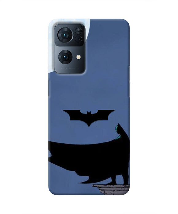Batman Night City Oppo Reno7 Pro 5G Real 4D Back Cover