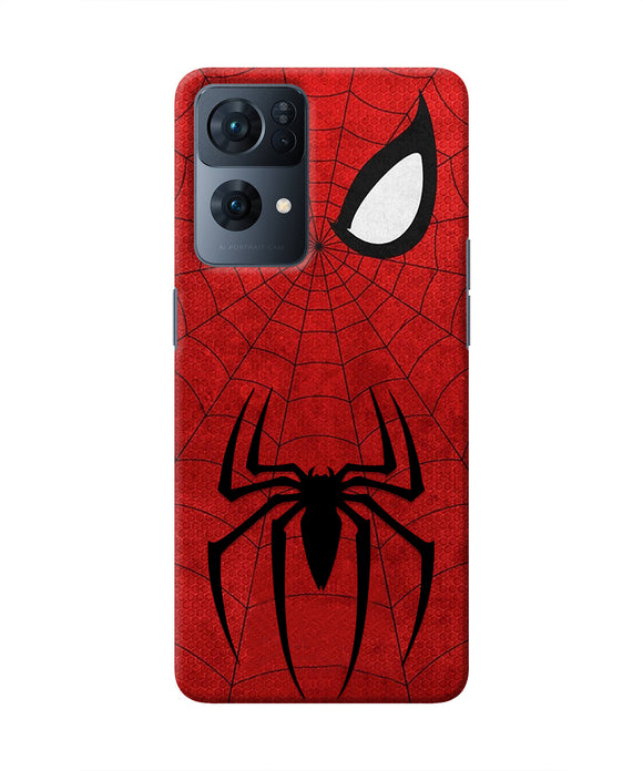 Spiderman Eyes Oppo Reno7 Pro 5G Real 4D Back Cover