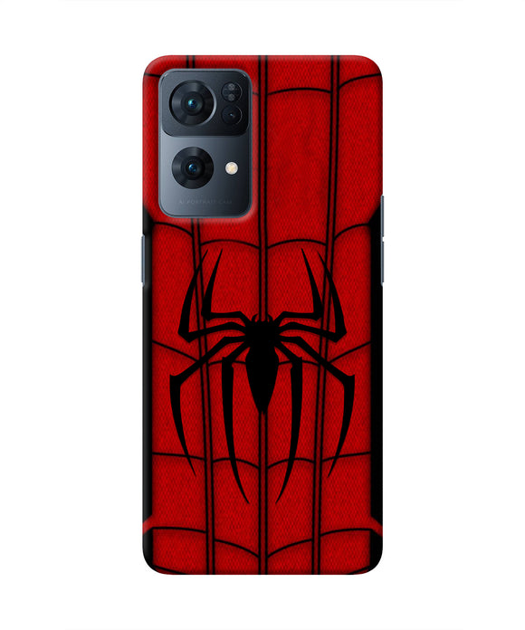 Spiderman Costume Oppo Reno7 Pro 5G Real 4D Back Cover
