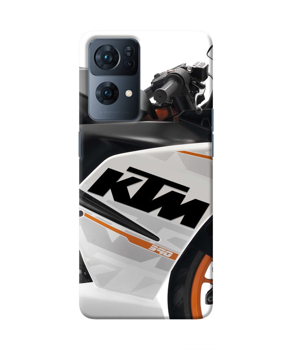KTM Bike Oppo Reno7 Pro 5G Real 4D Back Cover