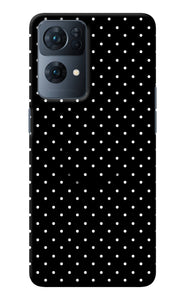 White Dots Oppo Reno7 Pro 5G Pop Case